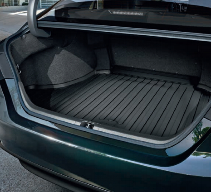 Коврик багажника полиуретан черный Toyota Camry V70 2018- Дубликат