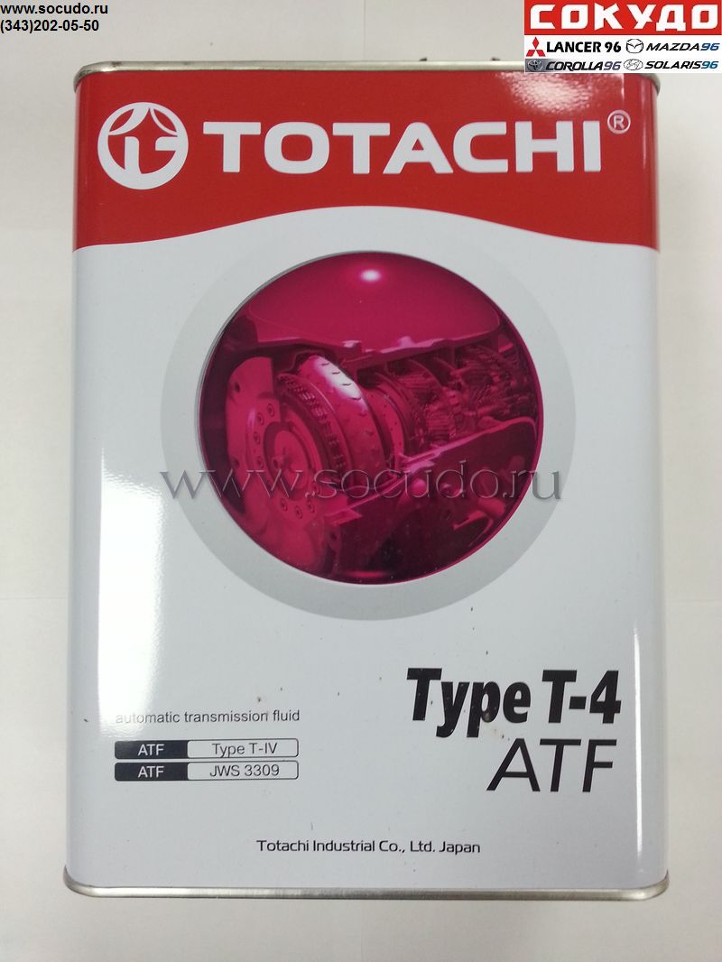 ATF Type T-IV 4L -Totachi